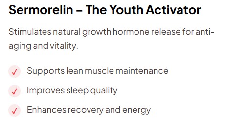 Sermorelin – The Youth Activator